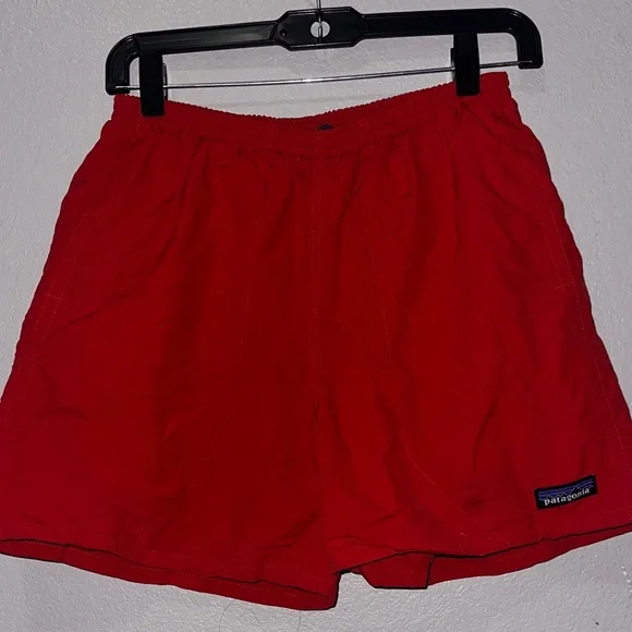 Patagonia Vibrant Red Shorts - Picture 2 of 6
